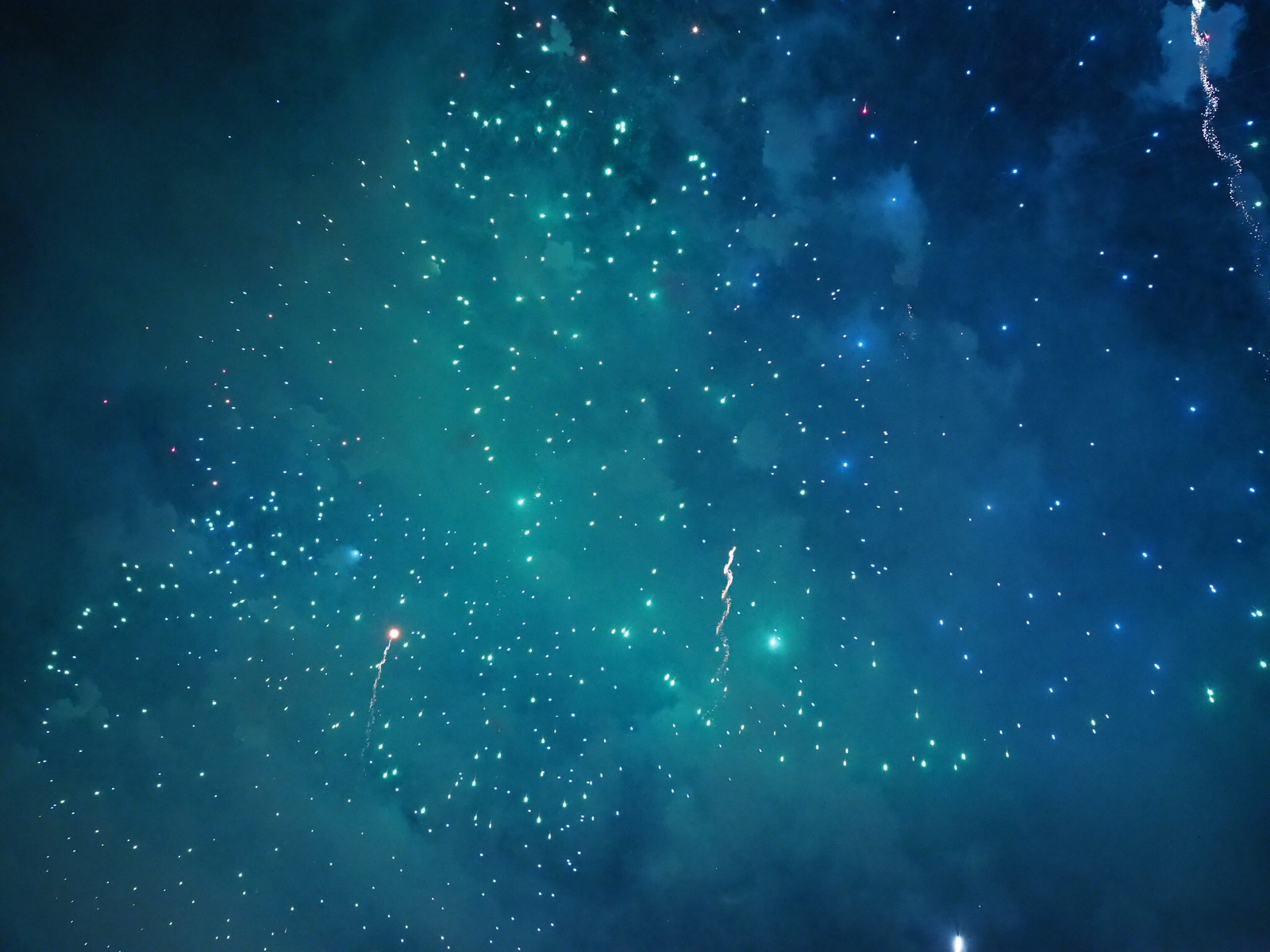 星雲的煙花