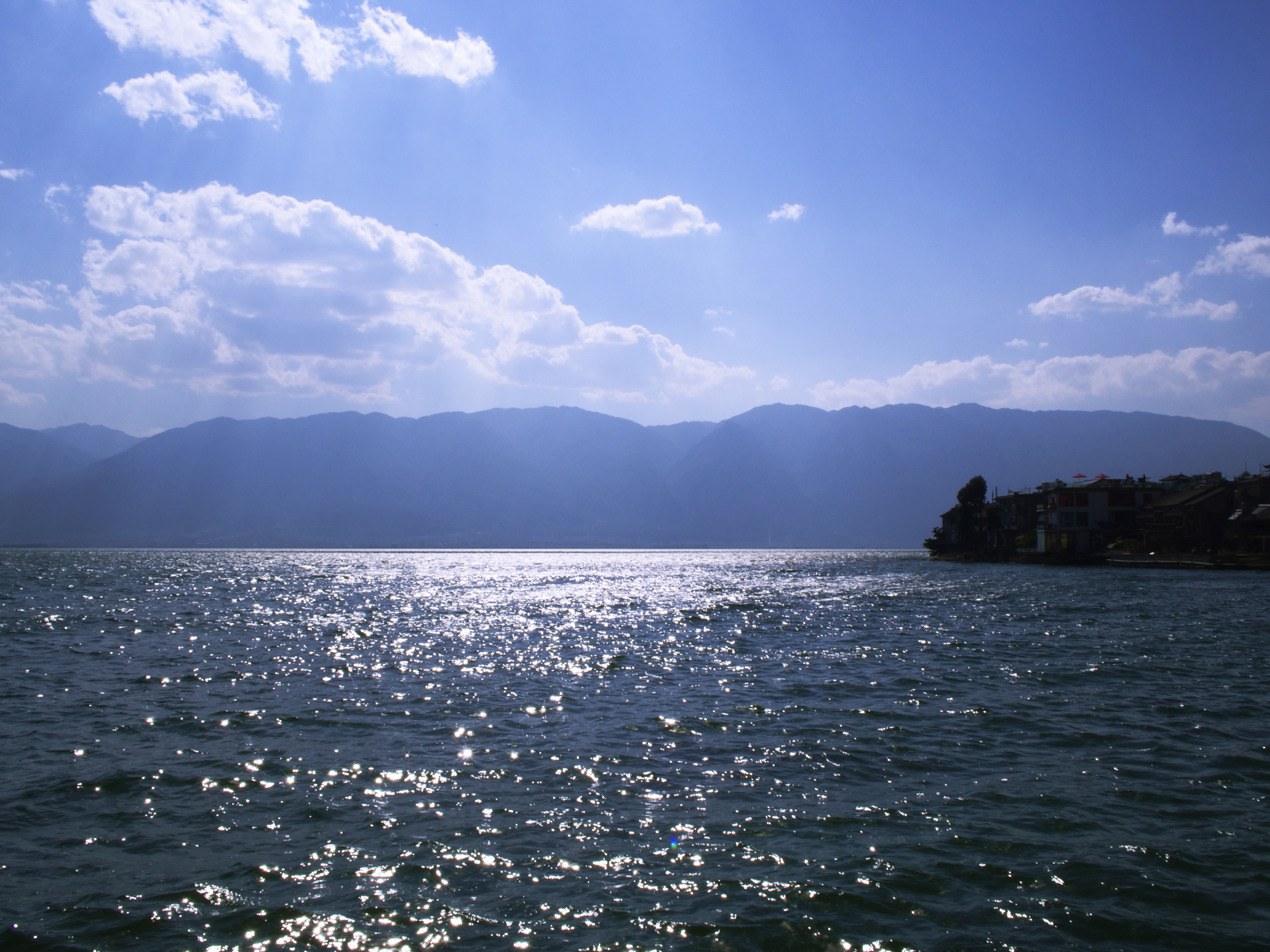 雙廊的洱海